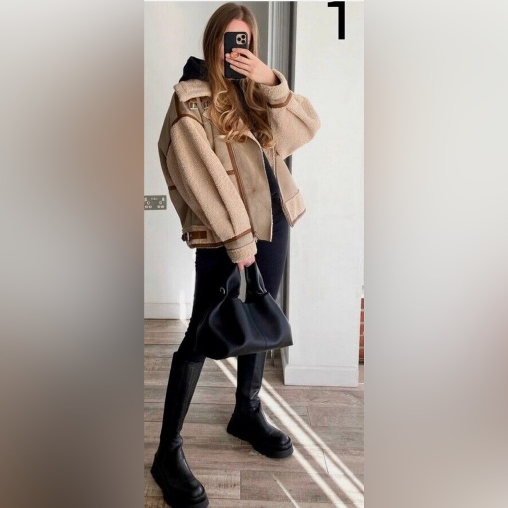 Zara Limited Edition Aviator Jacket
